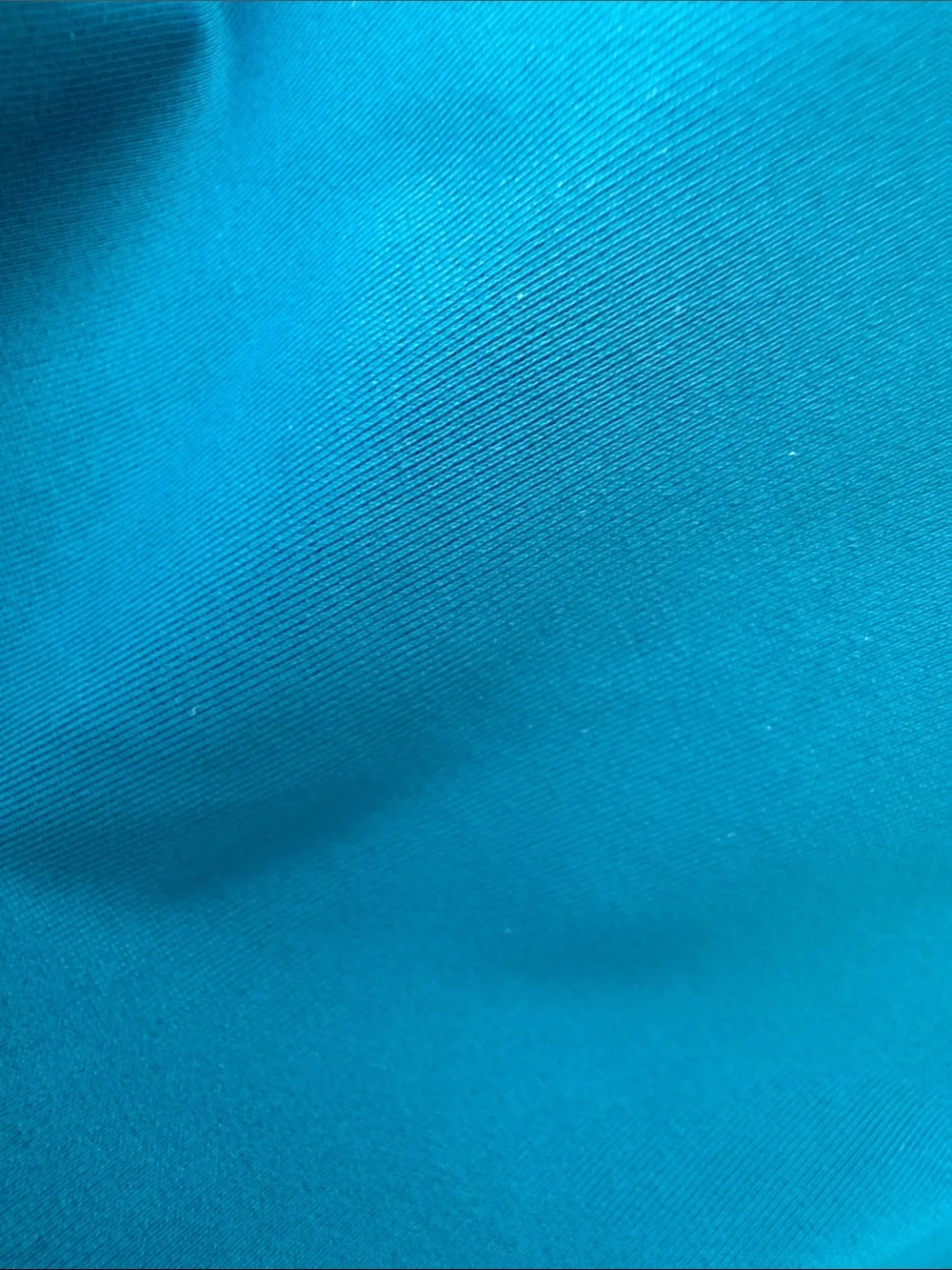 Teal Strapless Ruffle Swim - Picture 6 of 6